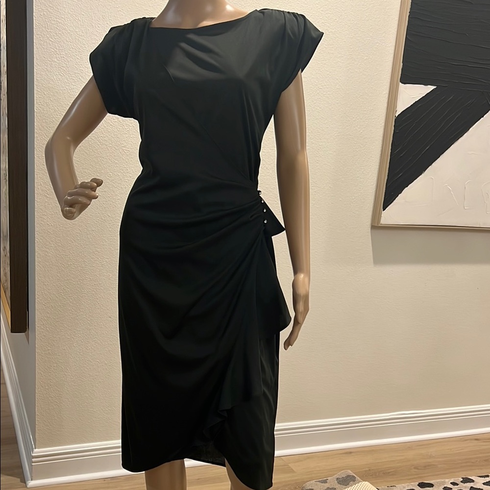 80’s Vintage Black Dress